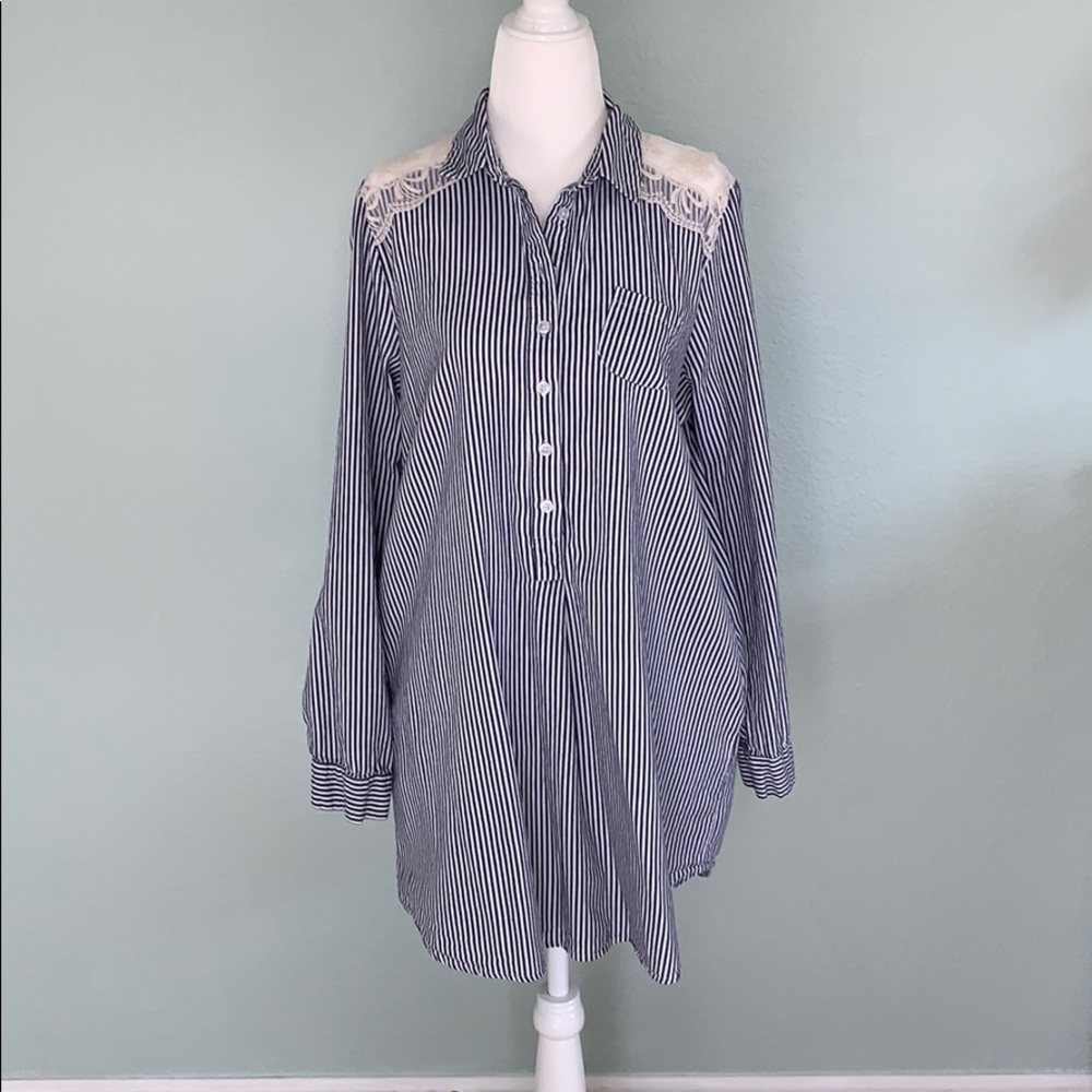 Anthropology Tunic Top